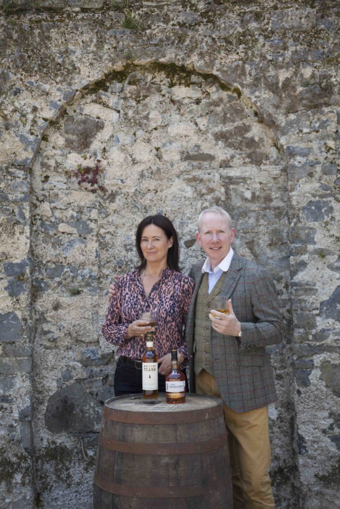 Co-founders of Walsh Whiskey Distillery, Rosemary and Bernard Walsh